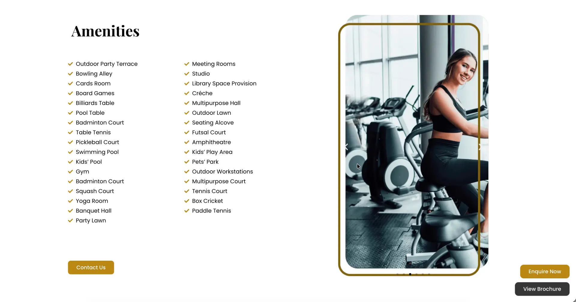 Image gallery marquee